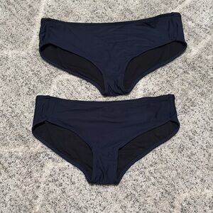 J. Crew Navy Blue XS & Medium Bikini Bottom